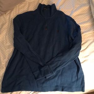 Polo Ralph Lauren blue quarter zip size M